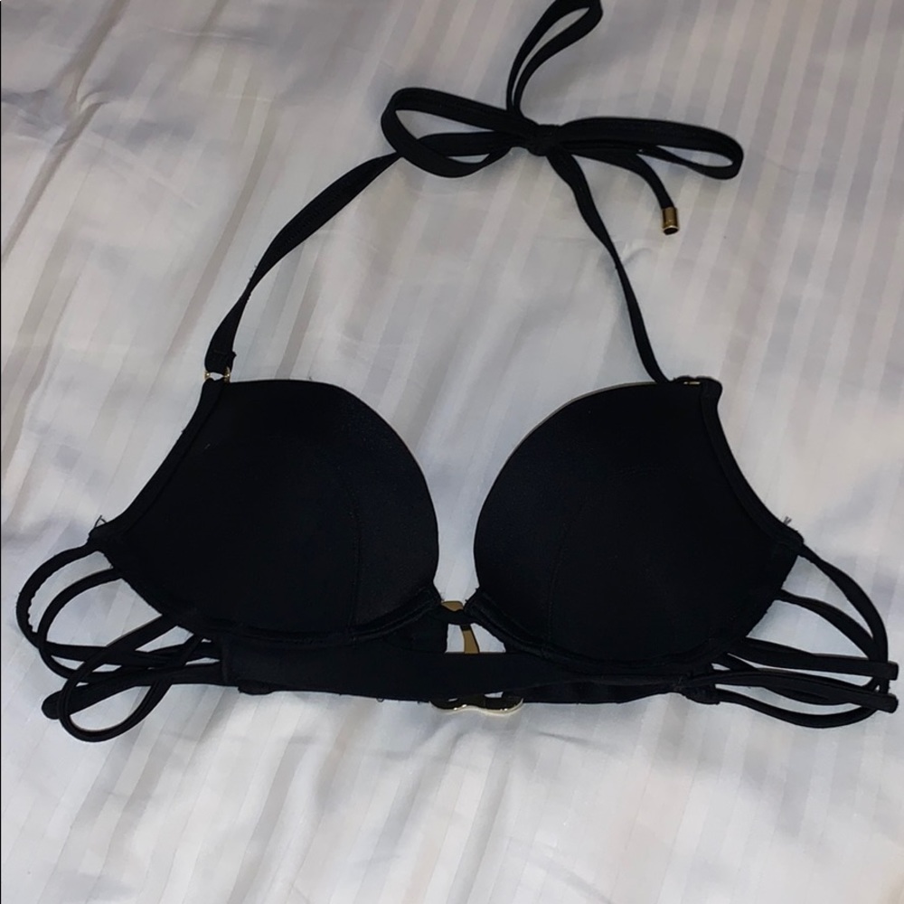 Abercrombie black bikini swimsuit top 34A